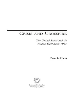 cover image of Crisis and Crossfire
